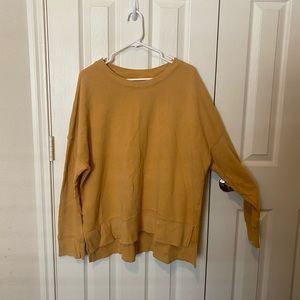 *2 for $6* Yellow/mustard oversized sweater